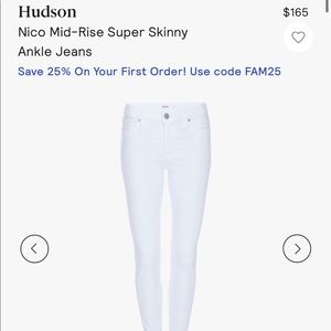HUDSON jeans